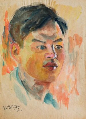 <em>Portrait of a soldier from 8th Division – Comrade Ho Si Que</em>